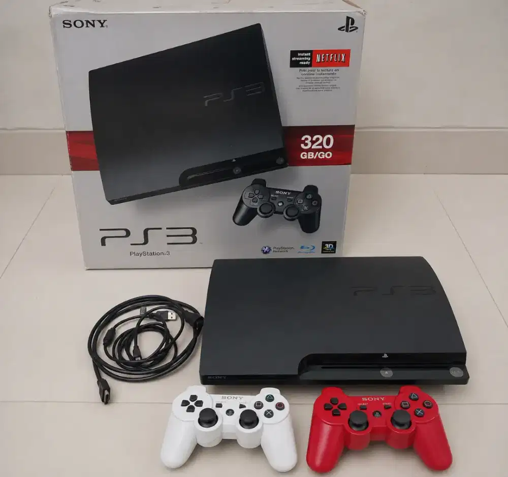 Jual PS3 Slim 250gb