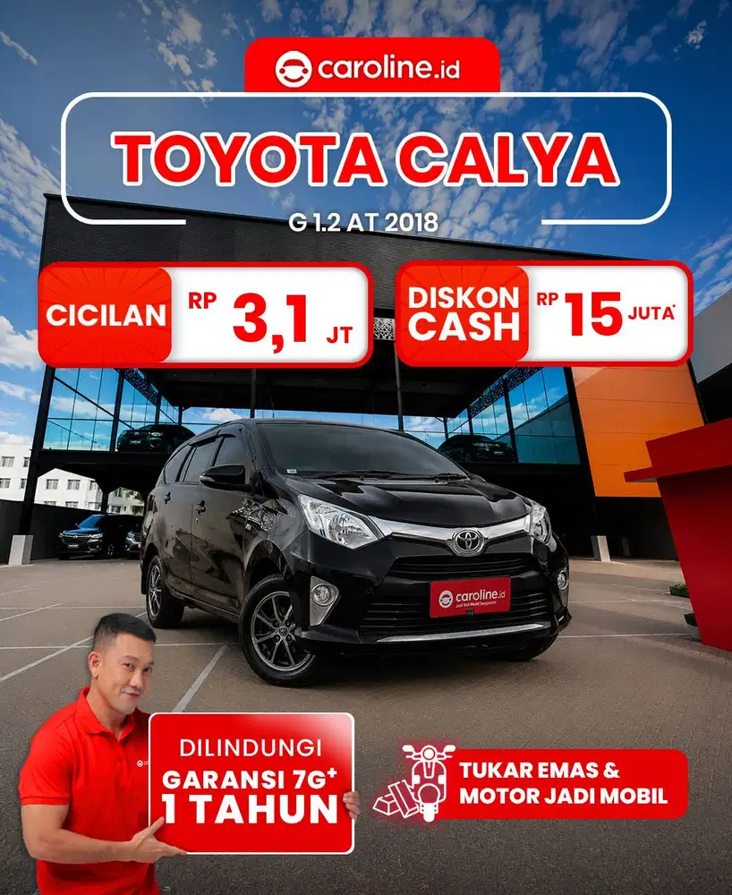 Toyota Calya G Matic 2018