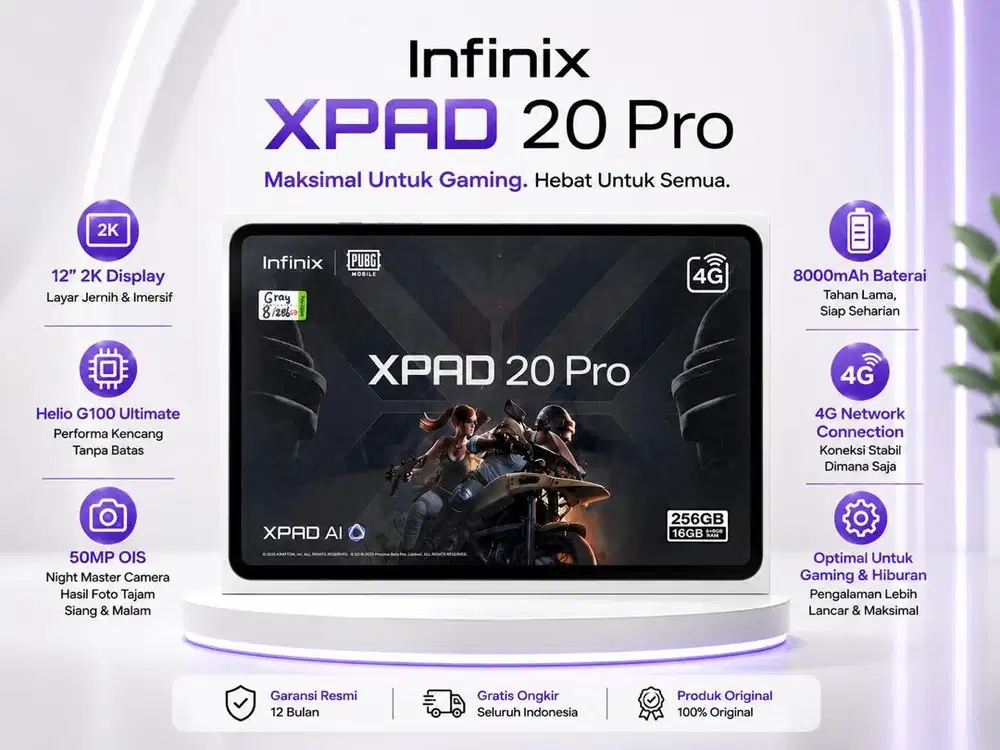 INFINIX XPAD 20 PRO 8/256
