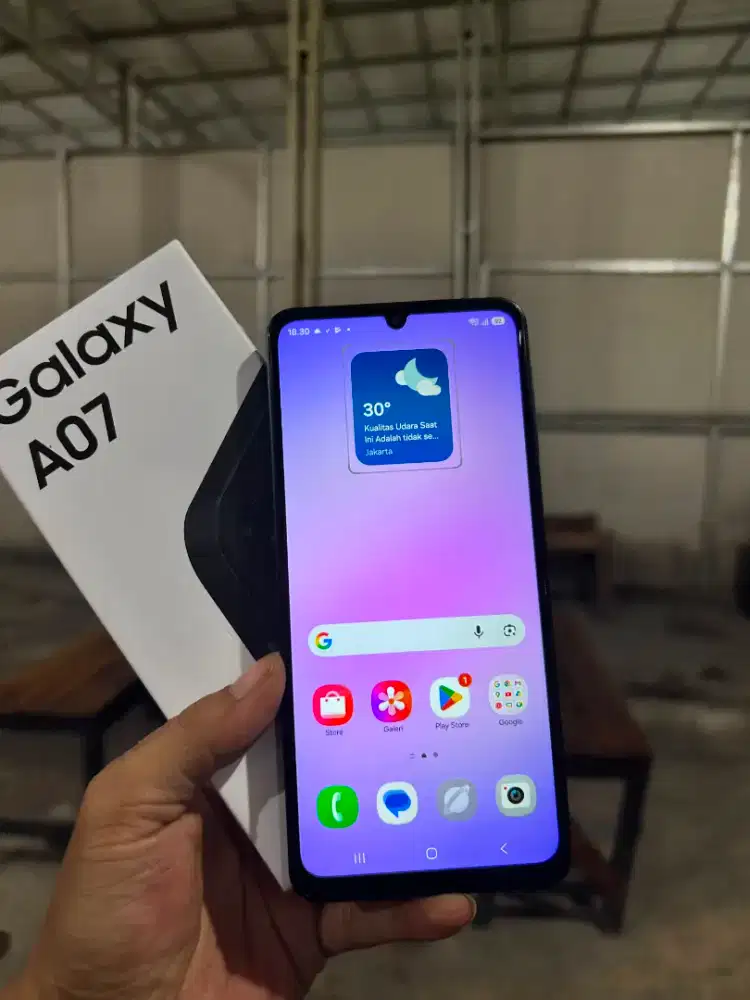 Samsung A07 6/128GB Fullset pemakaian sebentar