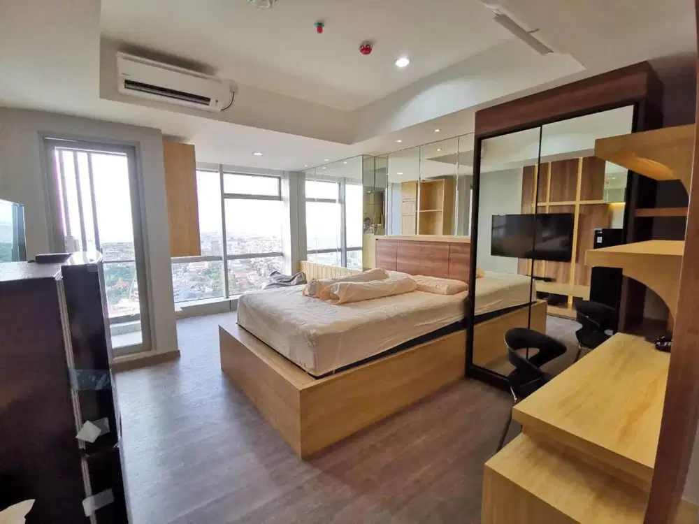 Dijual Apartemen Cantik Grand Sungkono Lagoon Studio Surabaya Barat