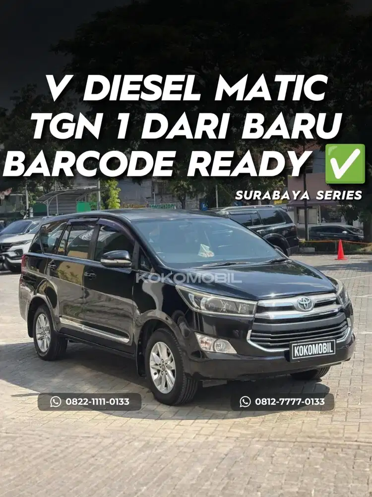 TOYOTA INNOVA 2.4 V DIESEL AT 2017