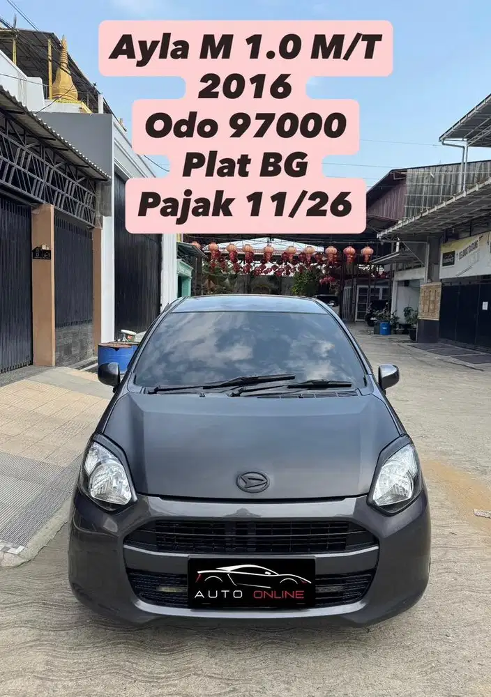 Daihatsu Ayla M 1.0 MT 2016