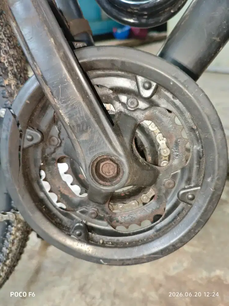 Triple crank bawaan fastron