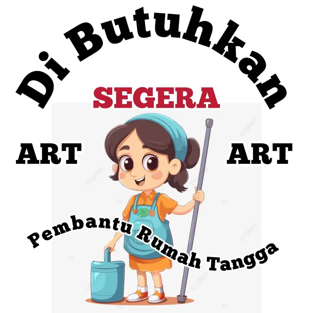 DIBUTUHKAN SEGERA ART PULANG PERGI