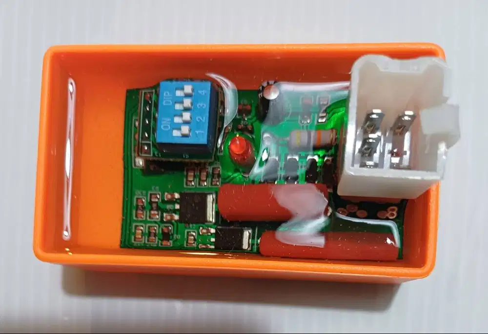 Modifikasi Motor Box CDI Racing Pengapian AC 5 Pin DIP Switch Speed