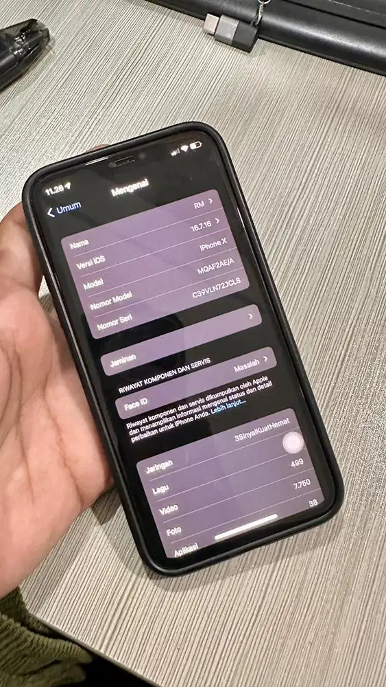 IPHONE X 256 GB