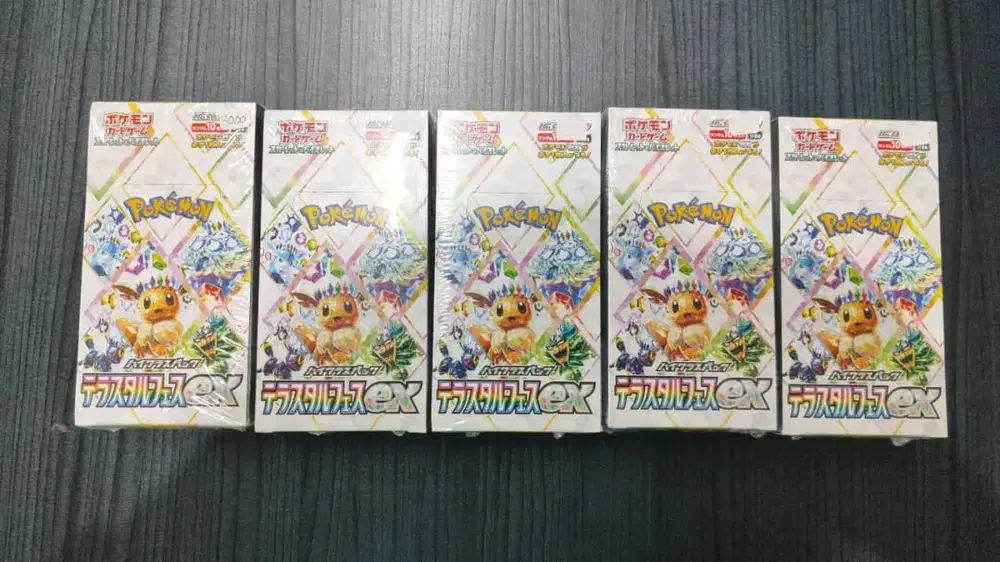 Pokemon TCG Festival Terastal Booster Box Japan