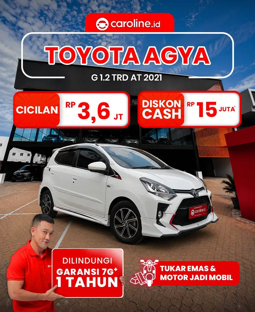 Toyota Agya G TRD Matic 2021