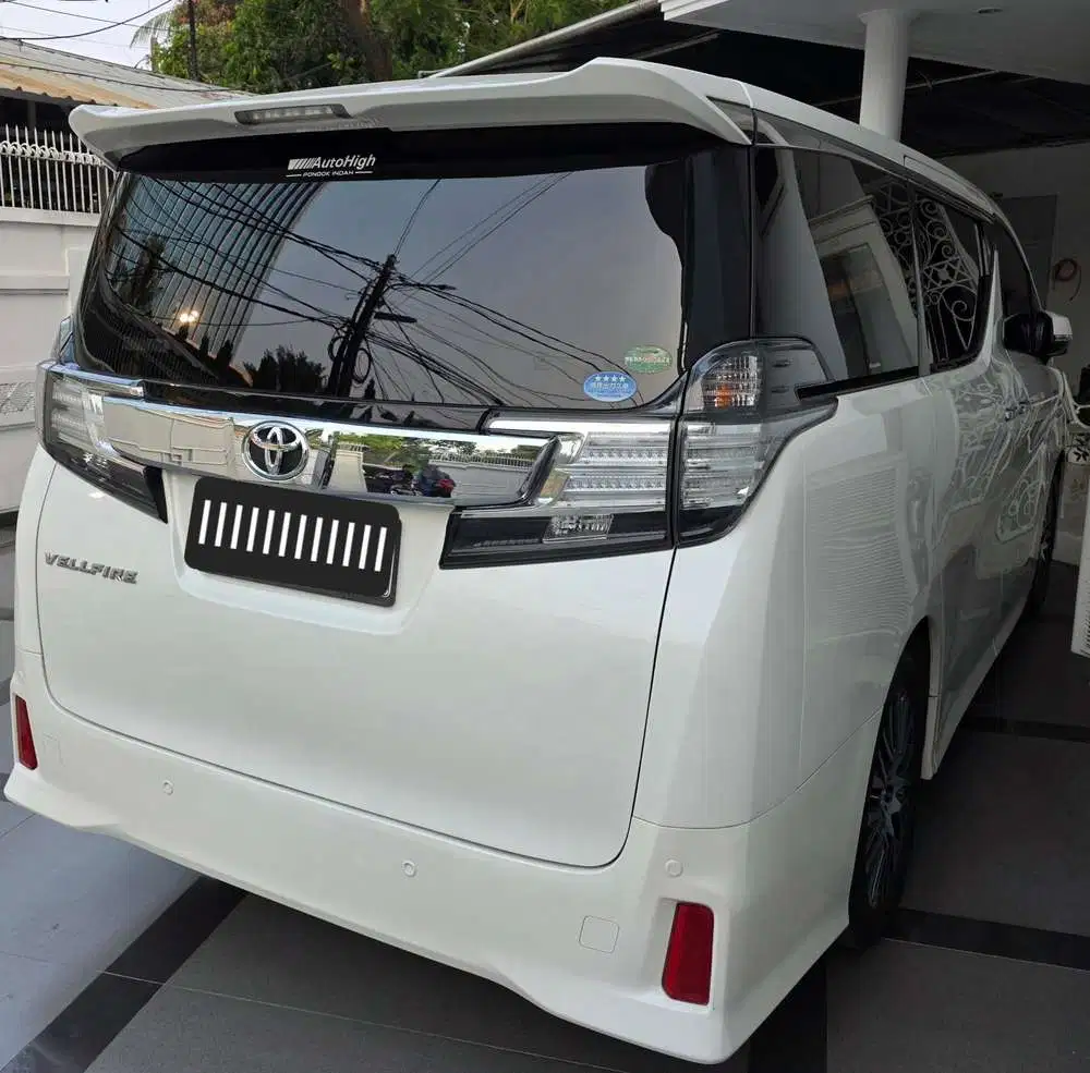 Toyota Vellfire 2016 Bensin