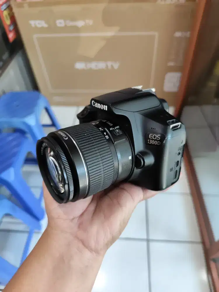 Canon Eos 1300D Kit 18 55mm is iii Suport WiFi