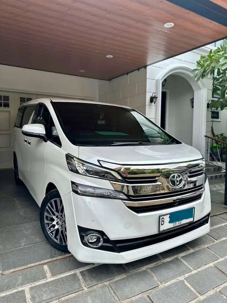 Toyota Vellfire 2016 Bensin