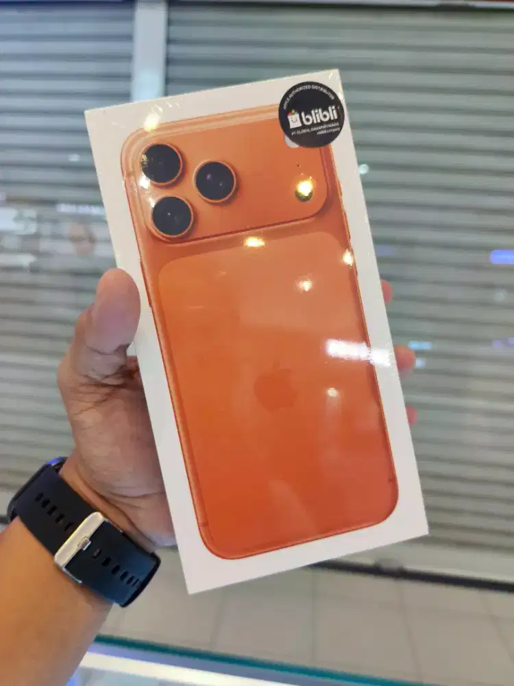 IPhone 17 Promax 256B New Segel Garansi GDN Blibli 24 Bulan