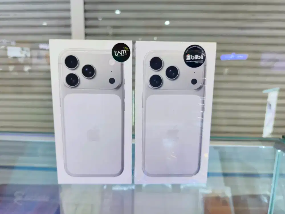 IPhone 17 Pro 256B New Segel Garansi Resmi 1 Tahun