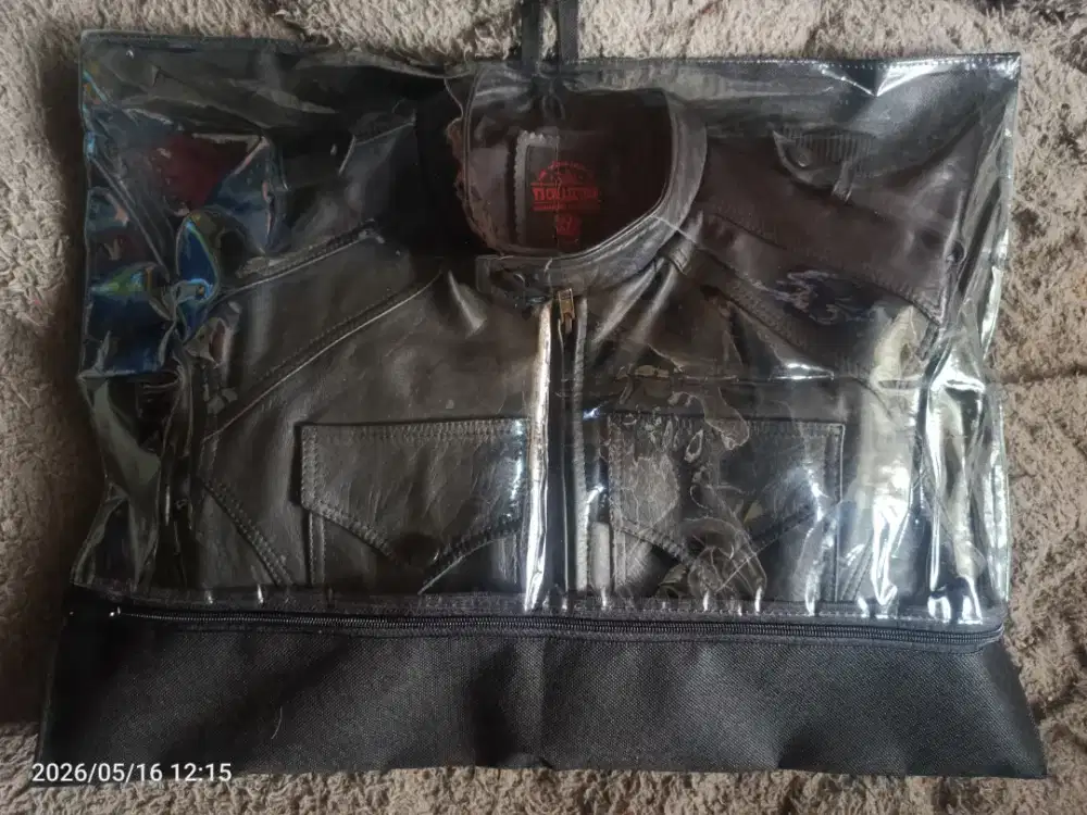 Jaket Kulit Asli Size M Mulus