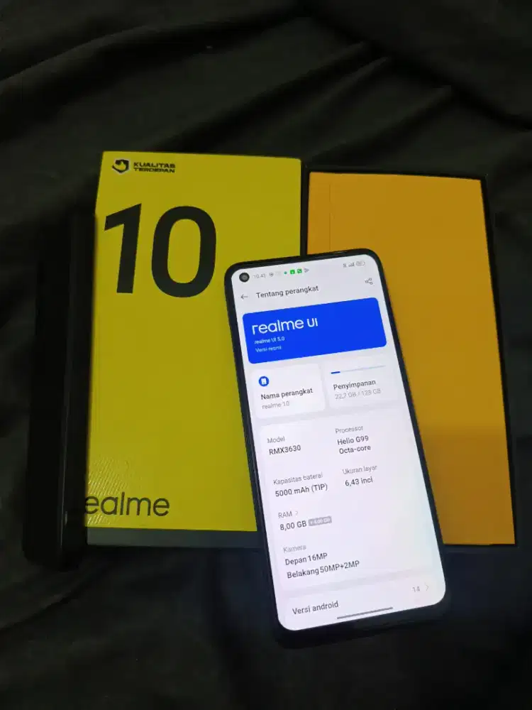 Realme 10 8/128 fullset