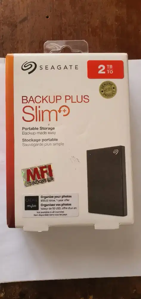Jual Hdd External Seagate Backup Plus Slim 2TB