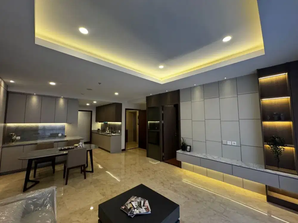Y. DISEWAKAN APARTEMEN 3BR FURNISH HEGARMANAH RESIDENCE BANDUNG TIPE RUBY