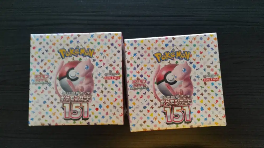 Pokemon 151 Booster Box Japan