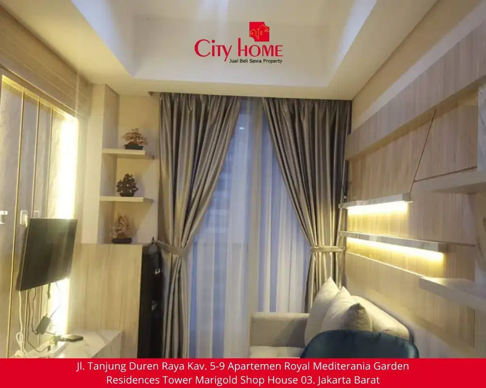 Disewakan Apartemen 1 BR Furnished di Taman Anggrek Residences