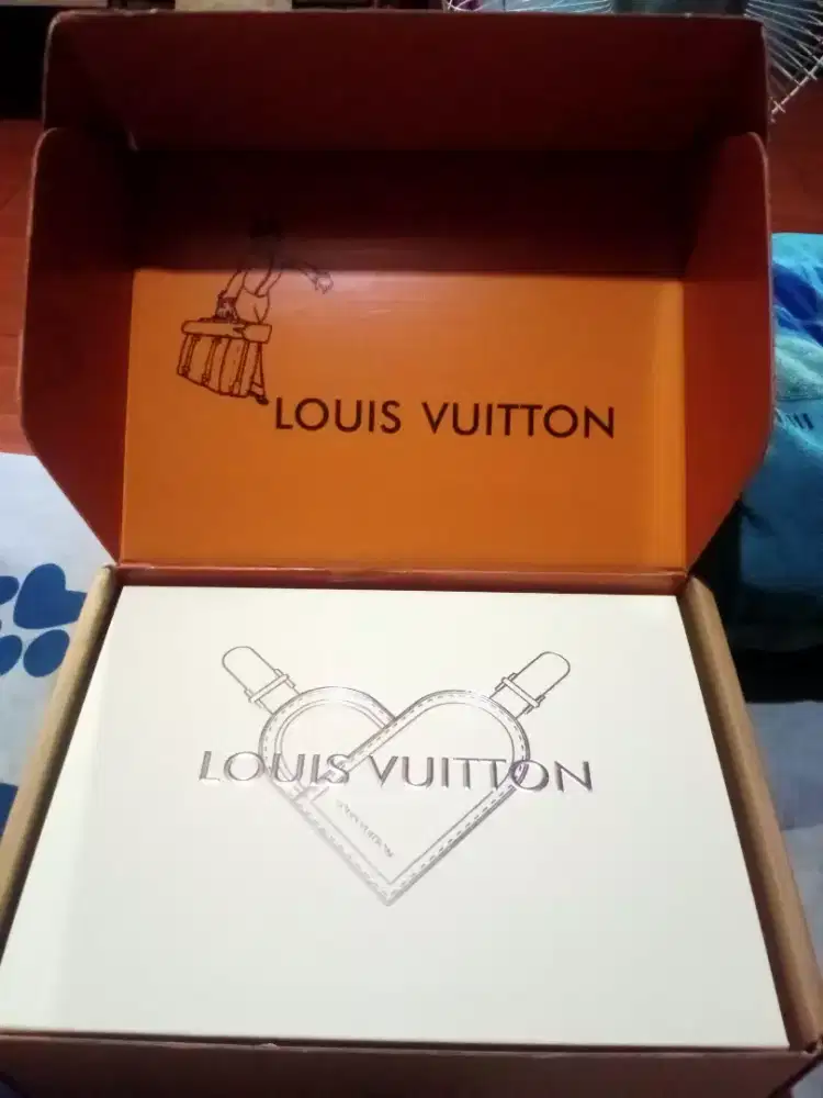 Jual Tas LV Cherry Kulit asli double Box