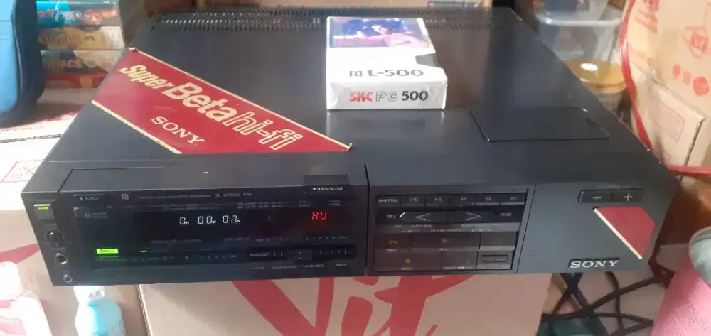 VIDEO SONY BETAMAX STEREO SL-HF950 PAL (4 HEAD)