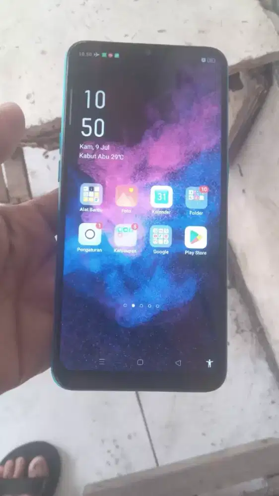 Handphone oppo A12 ram 3/32 nego