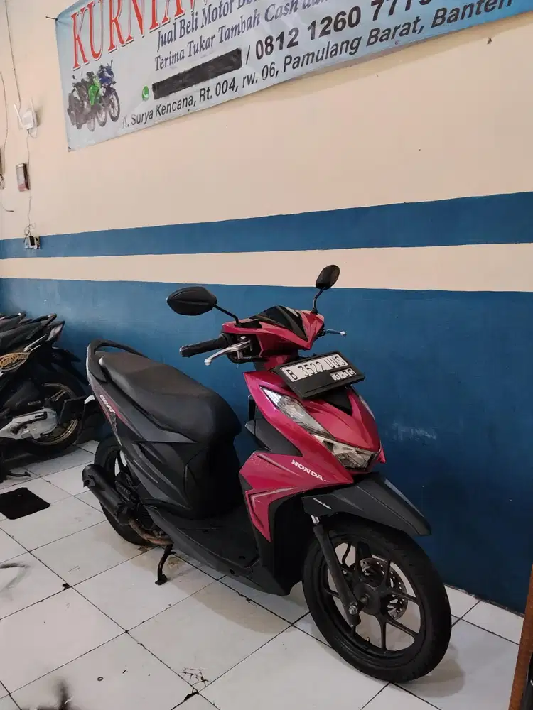 FORSALE HONDA BEAT DELUX 2020 PAJAK ON