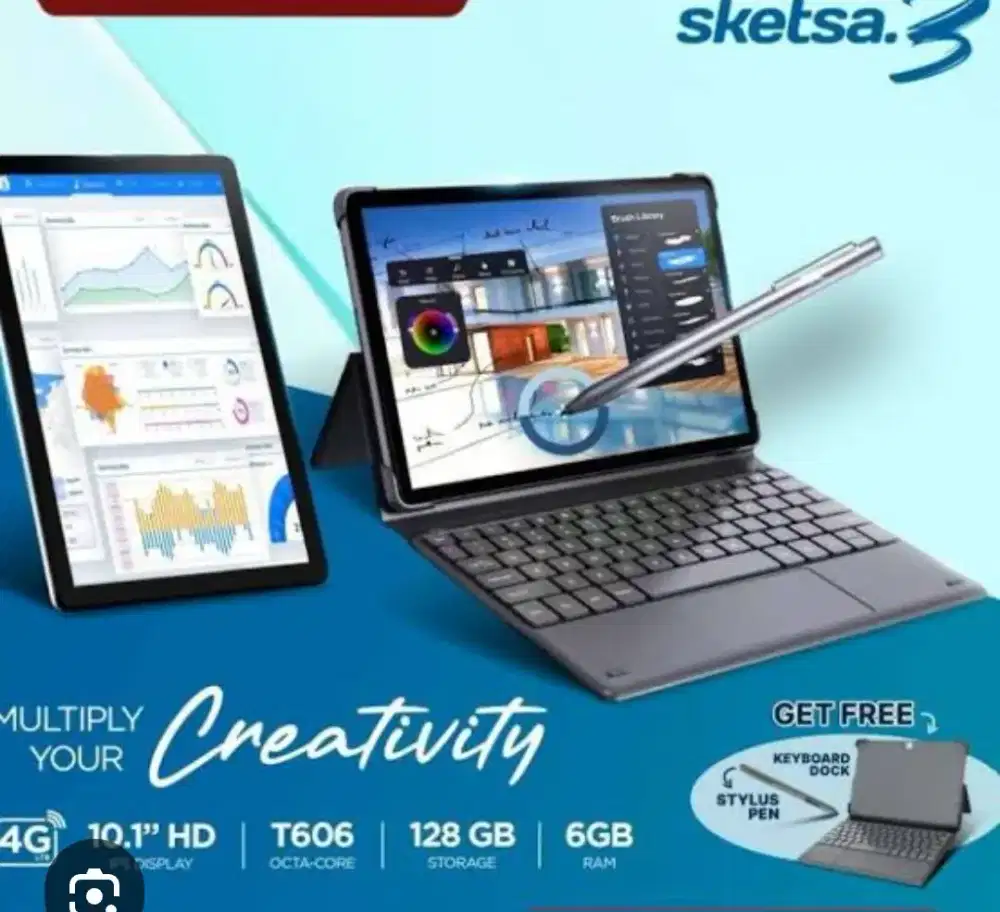 BU dijual Tablet merk advan sketsa 3 6/128 GB
(bekas)