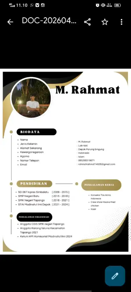 Cari lowongan kerja