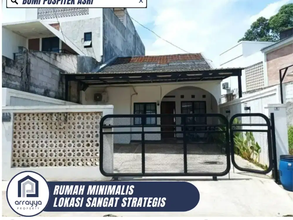 DIJUAL RUMAH SIAP HUNI KONDISI TERAWAT BUMI PUSPITEK ASRI (GL117)