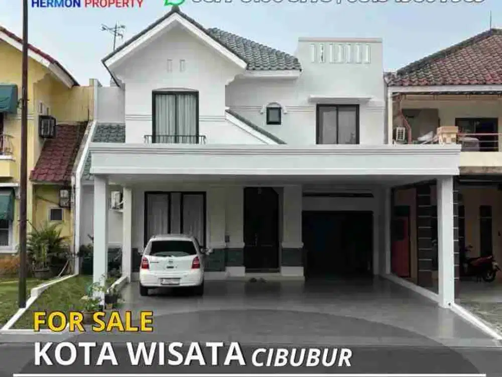 Rumah Bagus semi furnished di Kota wisata cibubur