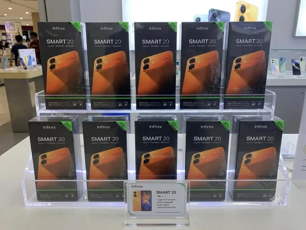 Infinix smart 20 64gb 128gb dan 256gb baru segel resmi
