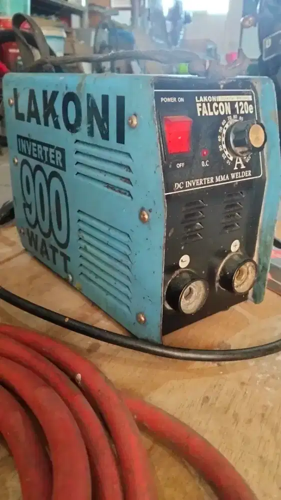 Mesin Las Inverter Lakoni 120e 900 watt