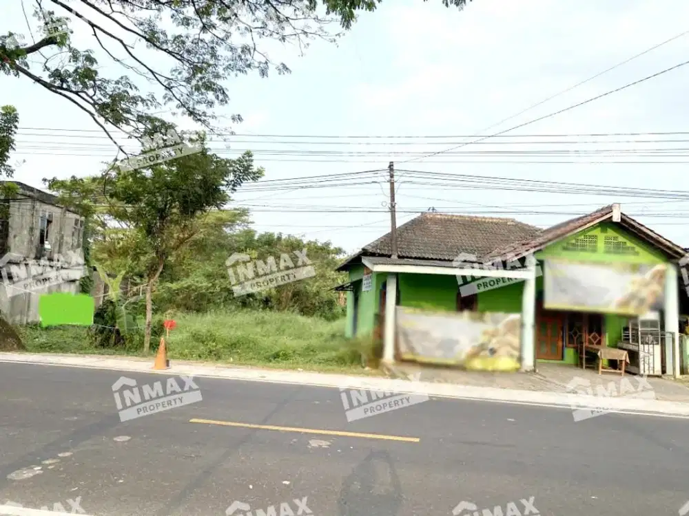 Tanah Luas 3275 Nol Jalan Raya Bojonegoro - Ngawi, Bisa Untuk Usaha Industri