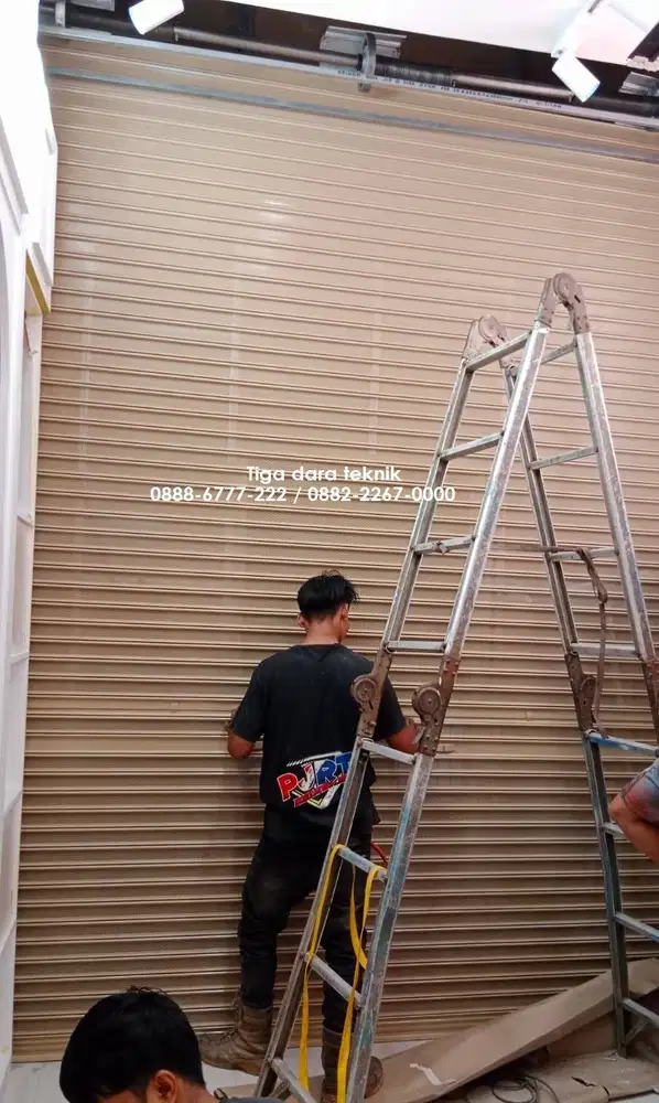 Jasa Perbaikan dan Pasang Baru Pintu Garasi Rolling Door, Folding Gate