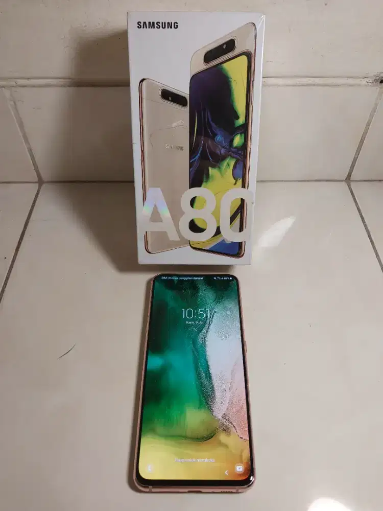 Samsung A80 second komplit dus charger