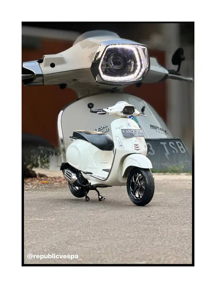 TERMURAH PIAGGIO VESPA SPRINT 150 IGET 3V IE TH 2017 WHITE INNOCENZA