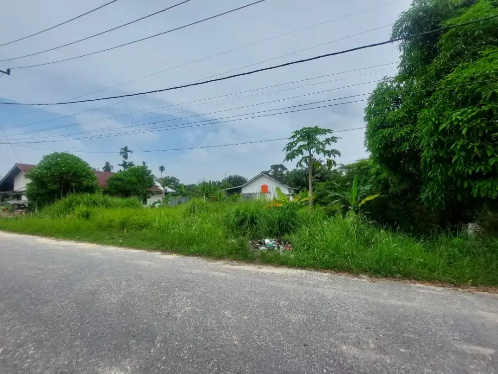 Jual tanah pinggir jln