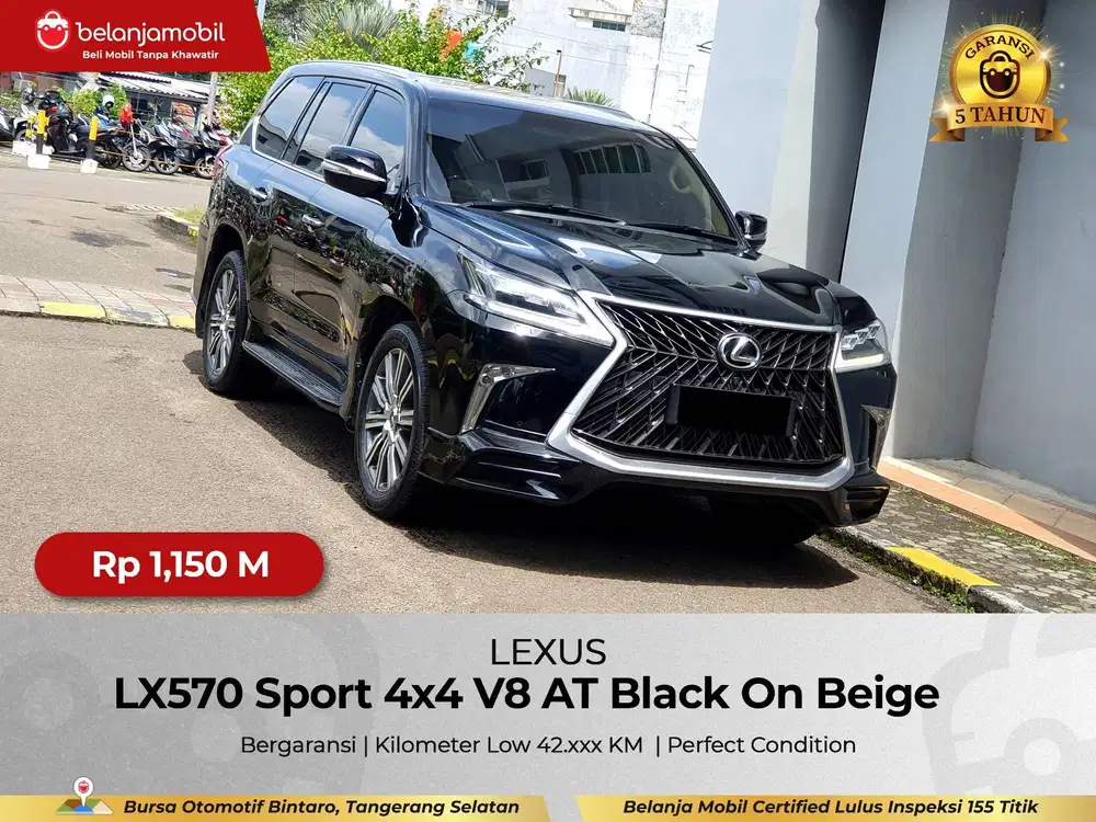 [ 4x4 - LOW KM ] Lexus LX570 LX 570 Sport V8 AT 2016/2017