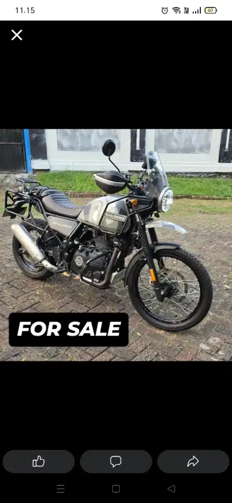 Royal enfield himalayan