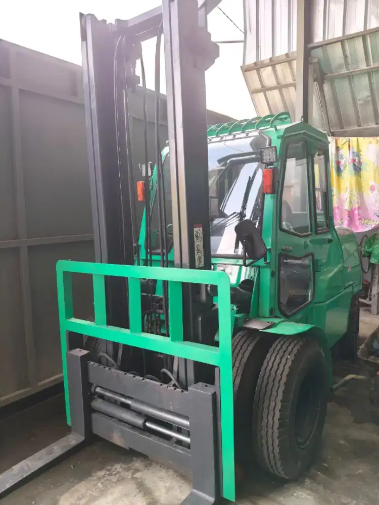 Forklift Mitsubishi 5 Ton,Tiang 4 Meter,Matic,Mesin S6S,Tahun 2019