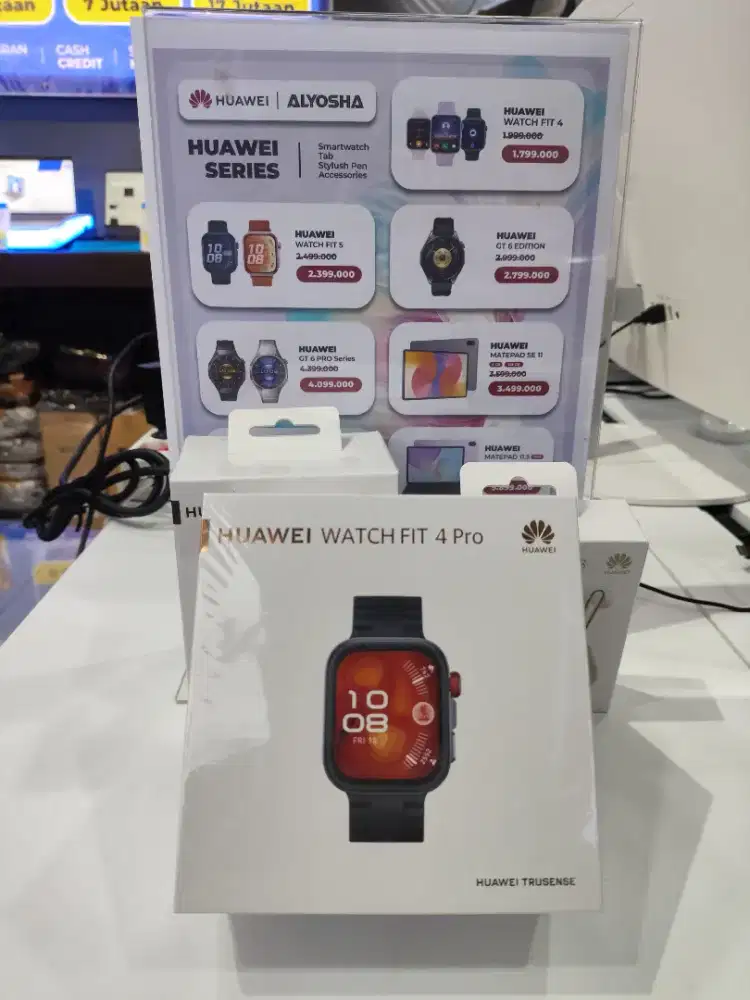 HUAWEI WATCHFIT 4 PRO (BLACK)