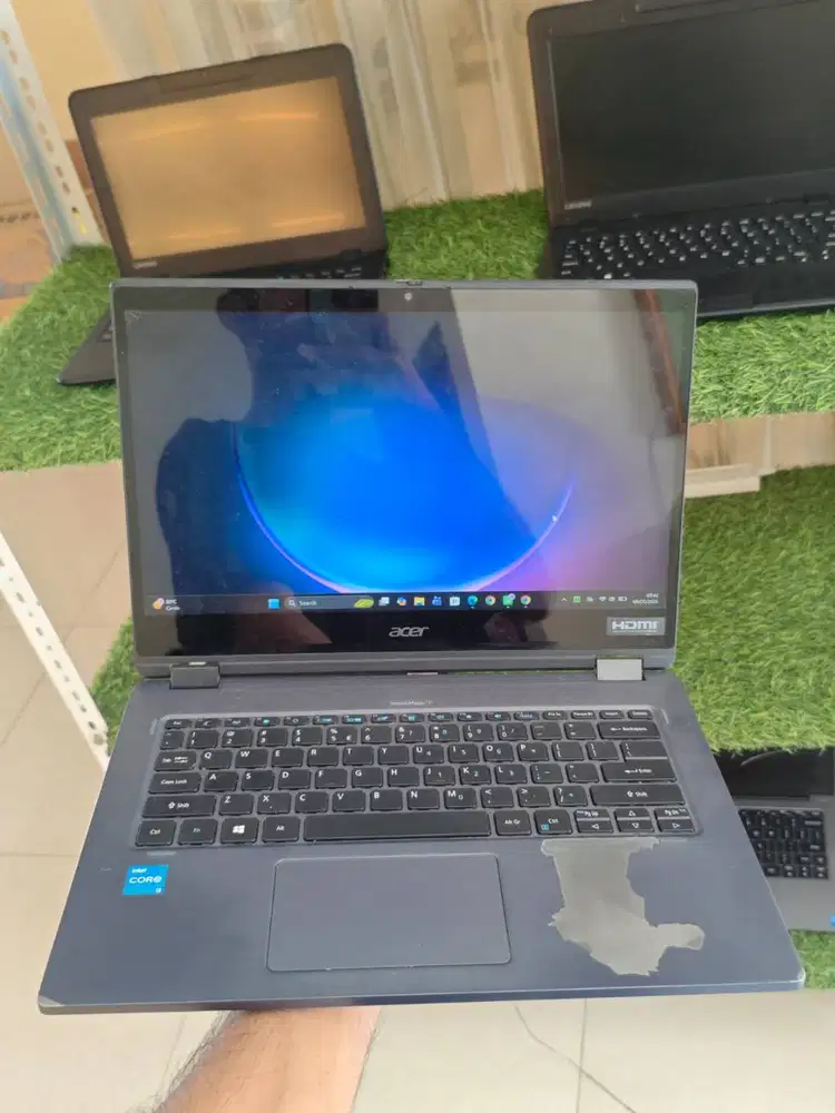 Acer TravelMate Spin P4 Bekas Like New | Core i3 Gen 11 | FHD | Window