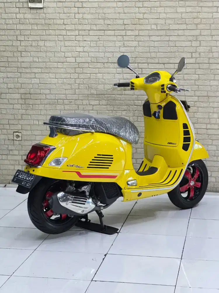 ODO 6RB‼️Vespa GTS Super 150 ABS 2022 Simpanan Original- Mustika motor