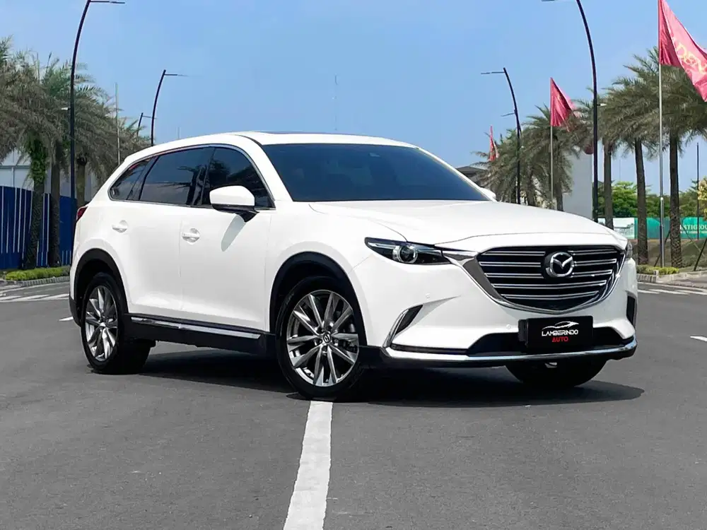 MAZDA CX-9 2.5 SKYACTIVE 2018 LOW KM PUTIH 3 ROW 2017