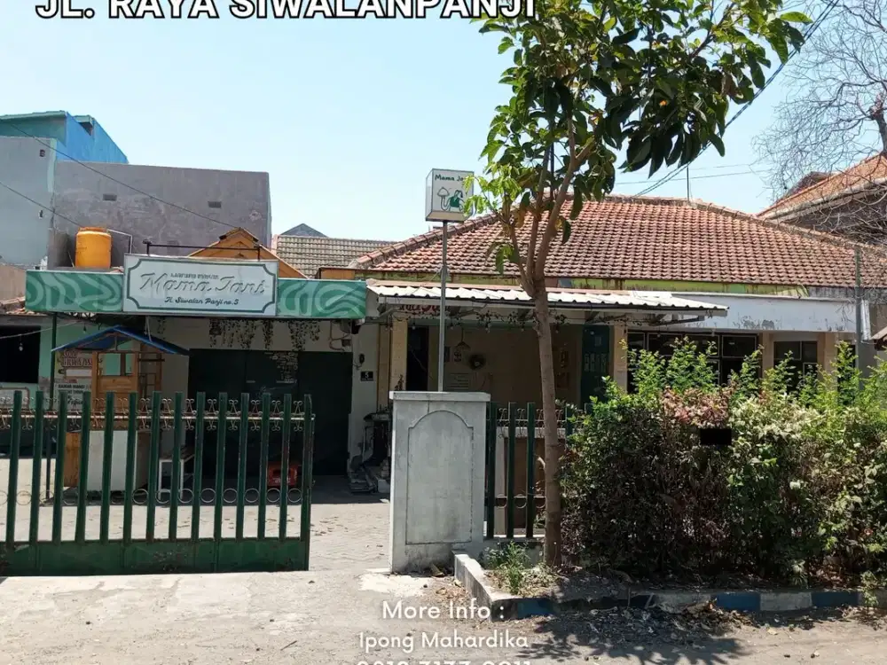 Ruamh di Nol Jalan Raya Siwalanpanji Buduran Ada Kost dan Kios