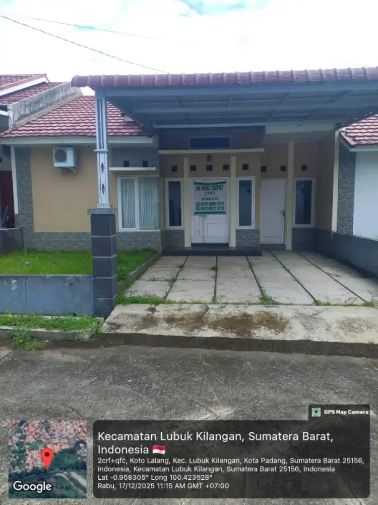 Jual Rumah area Banda buek kota Padang
