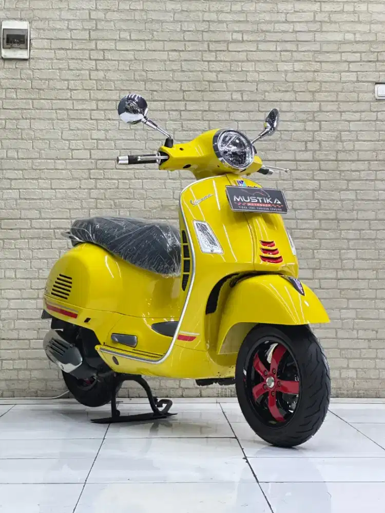 ODO 6RB‼️Vespa GTS Super 150 ABS 2022 Simpanan Original Mustika