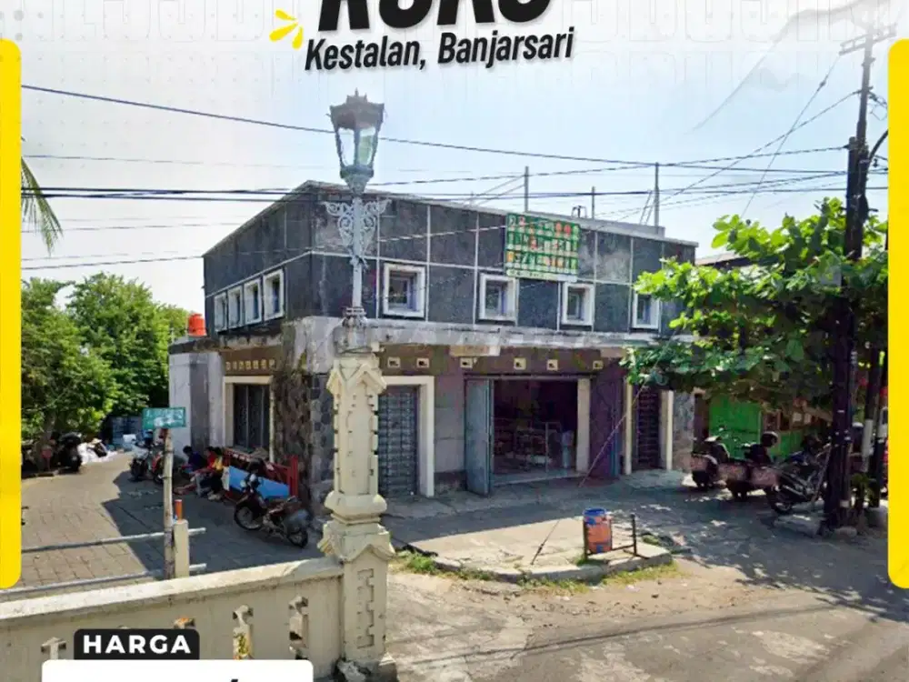 Disewakan Ruko Strategis dan Luas, Sangat Cocok untuk Ruang Usaha di Kestalan Banjarsari Surakarta
